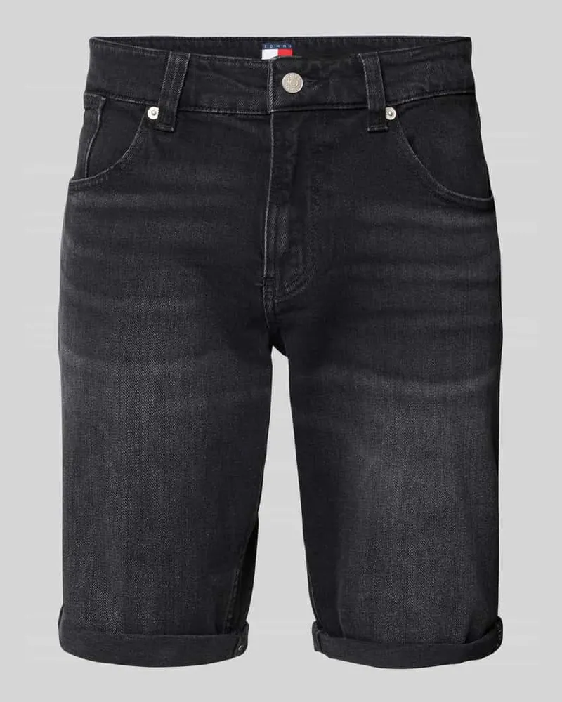 Tommy Hilfiger Slim Jeansshorts aus Baumwoll-Elasthan-Mix 