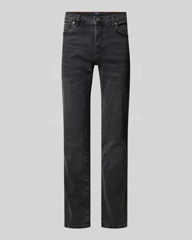 McNeal Straight Fit Jeans mit 5-Pocket-Design 