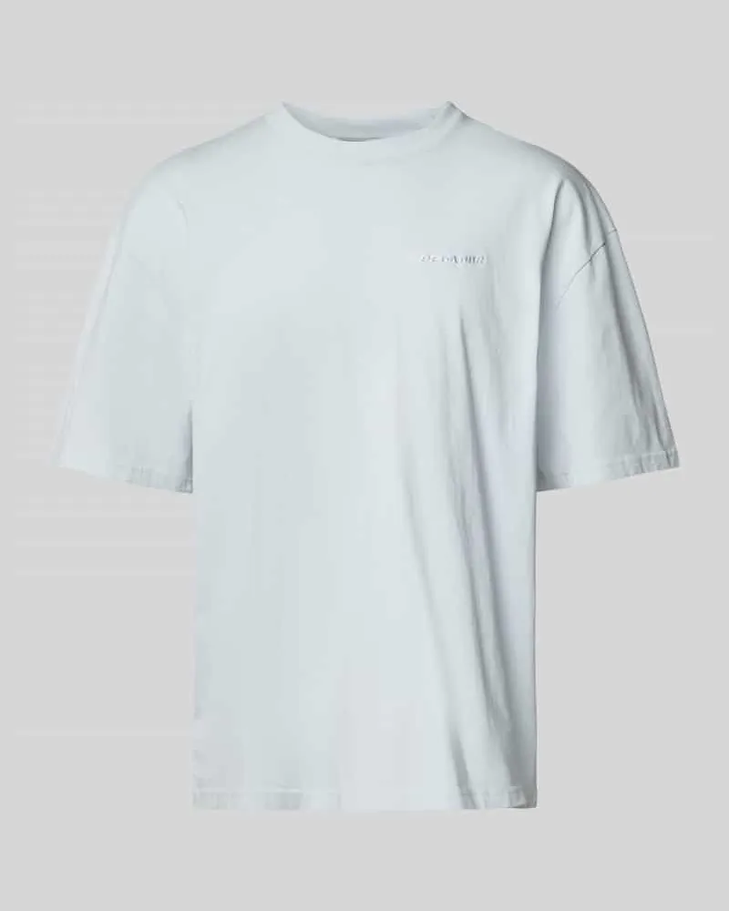 PEGADOR Oversized T-Shirt mit Label-Stitching 