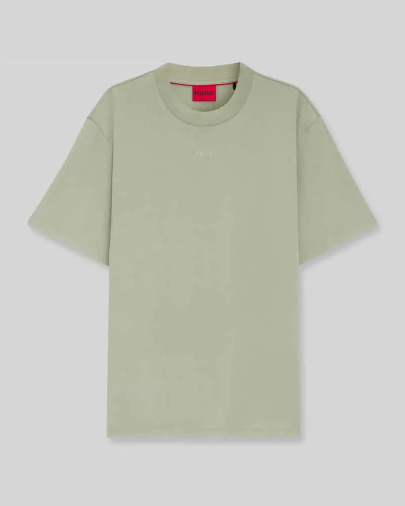 HUGO BOSS Regular Fit T-Shirt aus reiner Baumwolle Modell 'DAPOLINO Mint