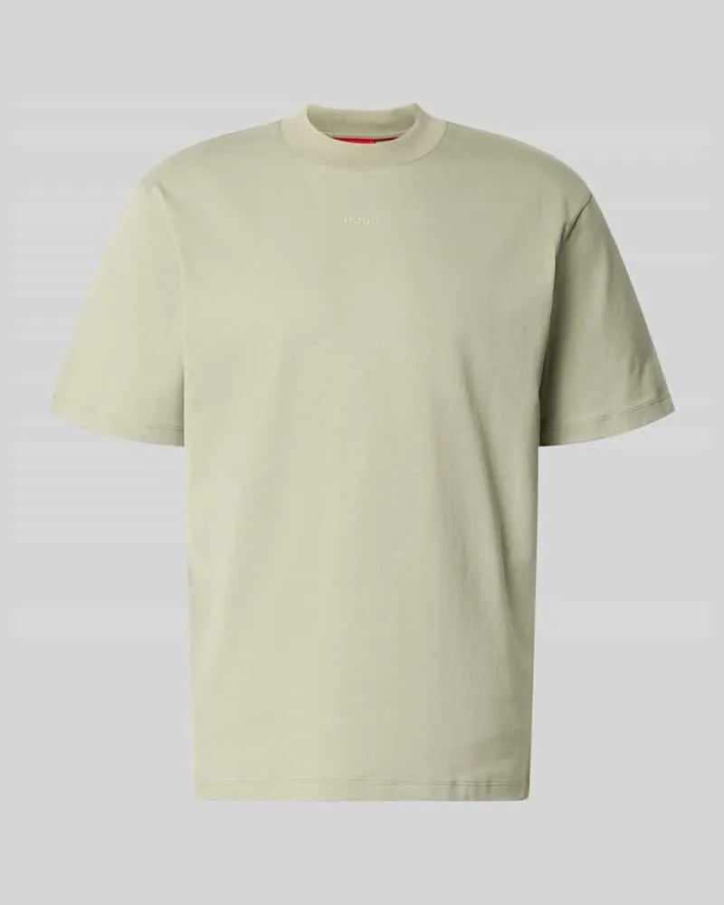 HUGO BOSS Regular Fit T-Shirt aus reiner Baumwolle Modell 'DAPOLINO Mint