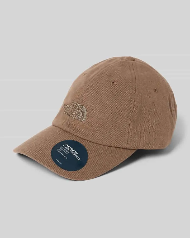 The North Face Basecap mit Logo-Stitching Mittelbraun