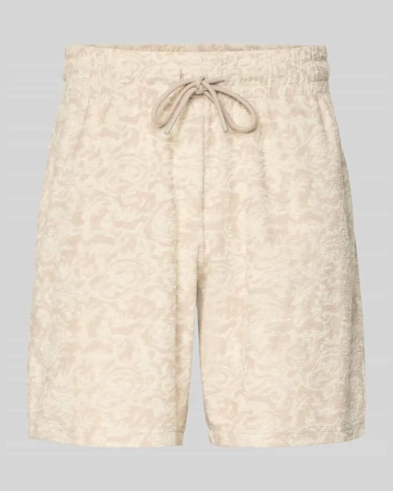 Only & Sons Relaxed Fit Sweatshorts mit Baumwoll-Anteil Modell 'CLEMENT Offwhite
