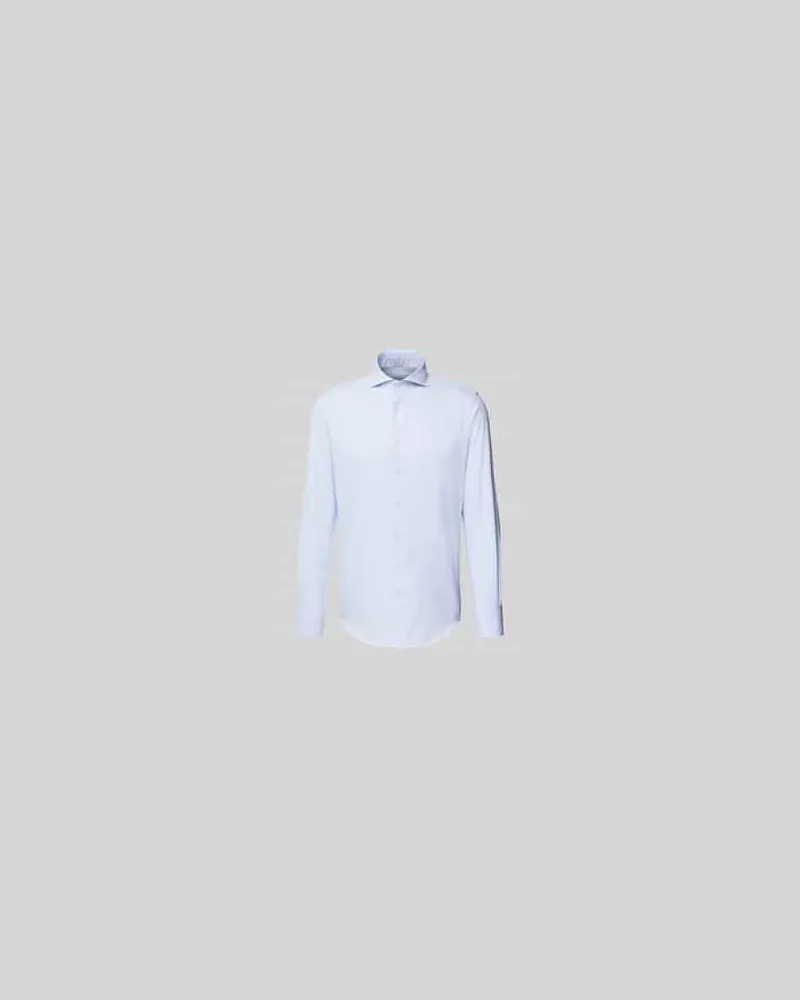 Profuomo Slim Fit Business-Hemd mit Haifischkragen Modell 'X-Cutaway