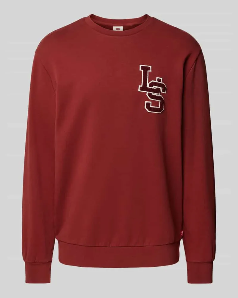 Levi's Sweatshirt mit Label-Patches 