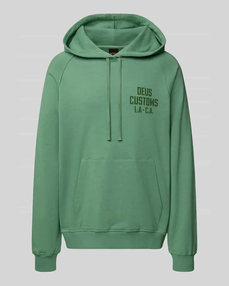 Deus Ex Machina Hoodie mit Kapuze Gruen