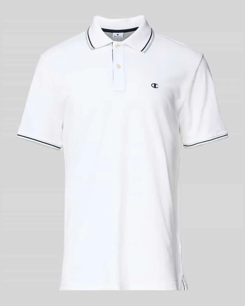 Champion Regular Fit Poloshirt mit Logo-Stitching 