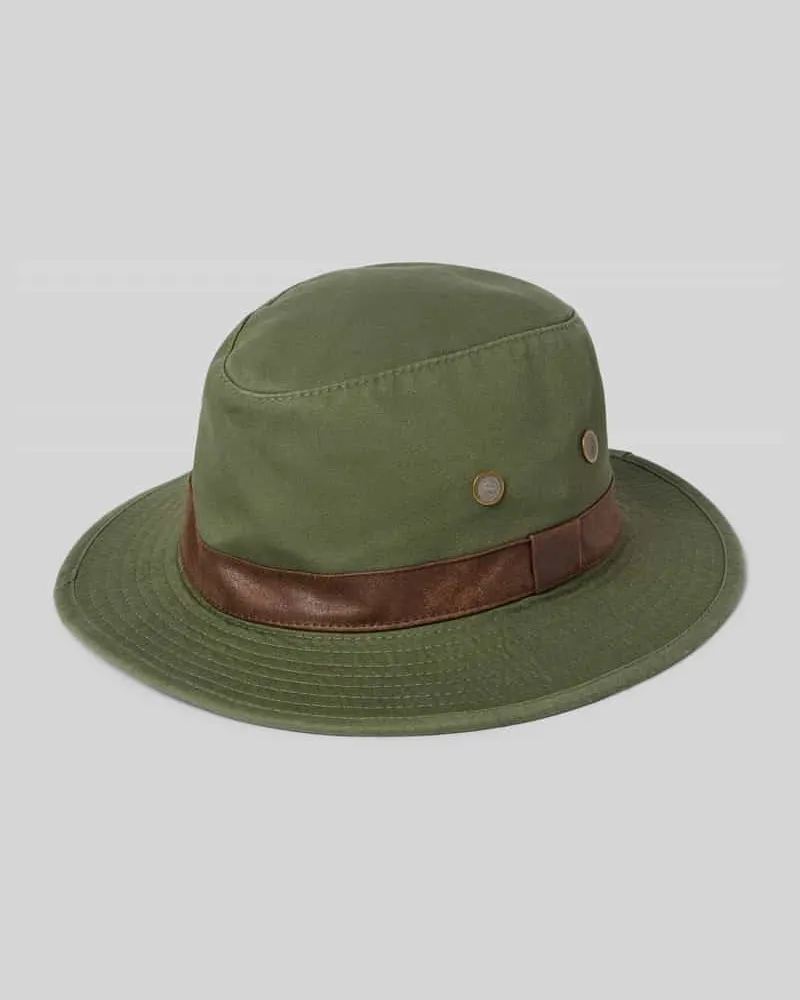 Müller Headwear Safarihut aus Baumwolle mit Hutband Oliv