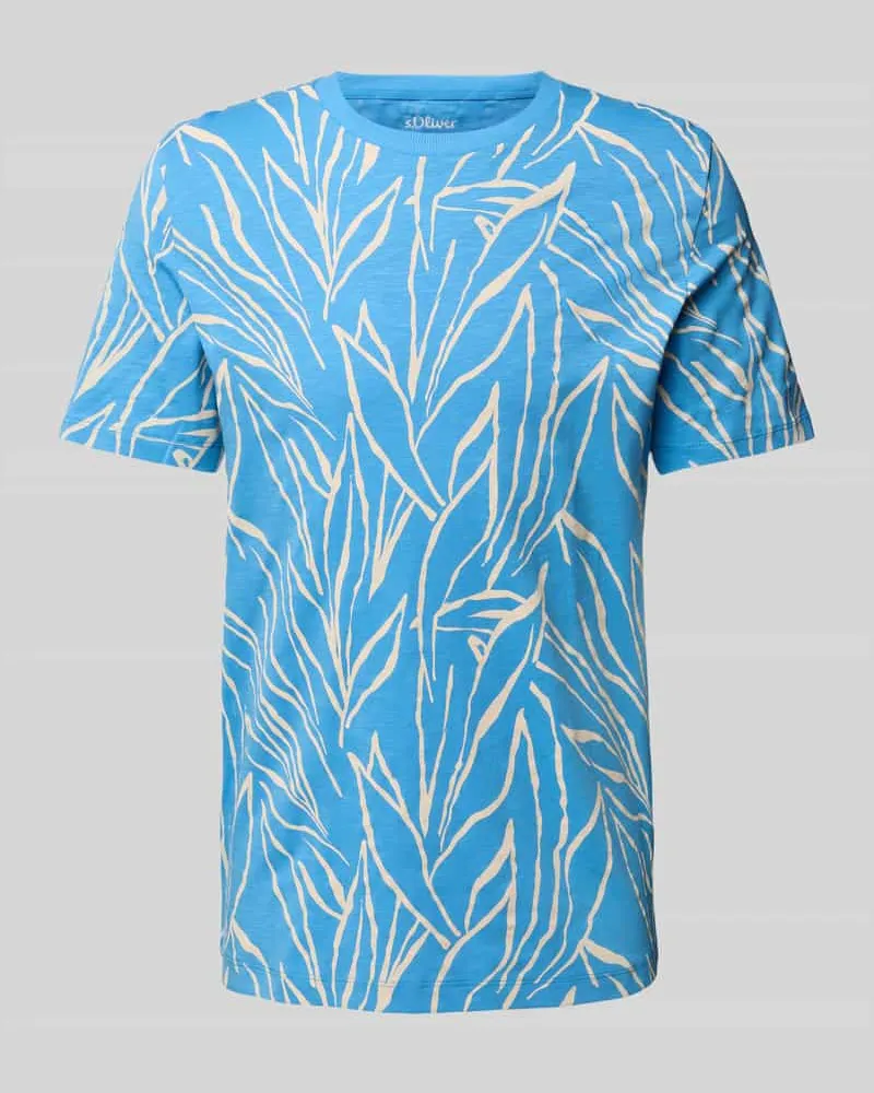 S.Oliver Regular Fit T-Shirt aus reiner Baumwolle 