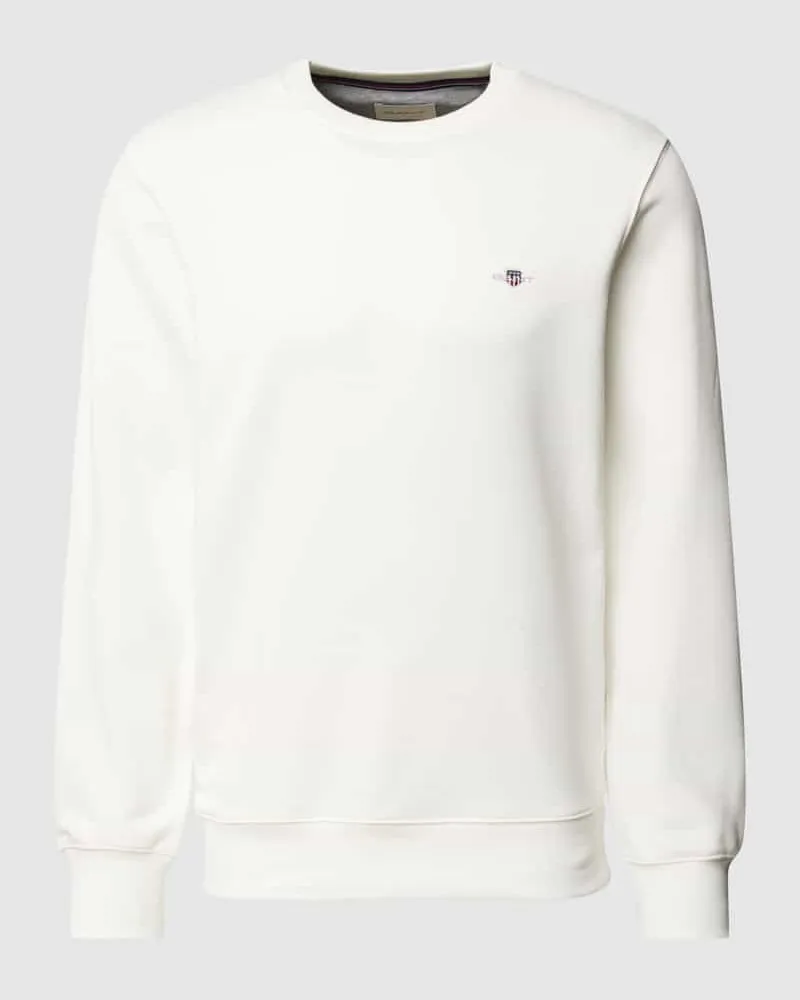Gant Regular Fit Sweatshirt mit Label-Stitching Modell 'SHIELD 