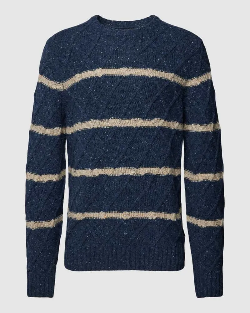 Fynch-Hatton Strickpullover mit Streifenmuster 