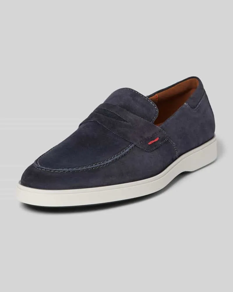 Lloyd Loafers mit Ziernähten Modell 'HOUSTON Marine