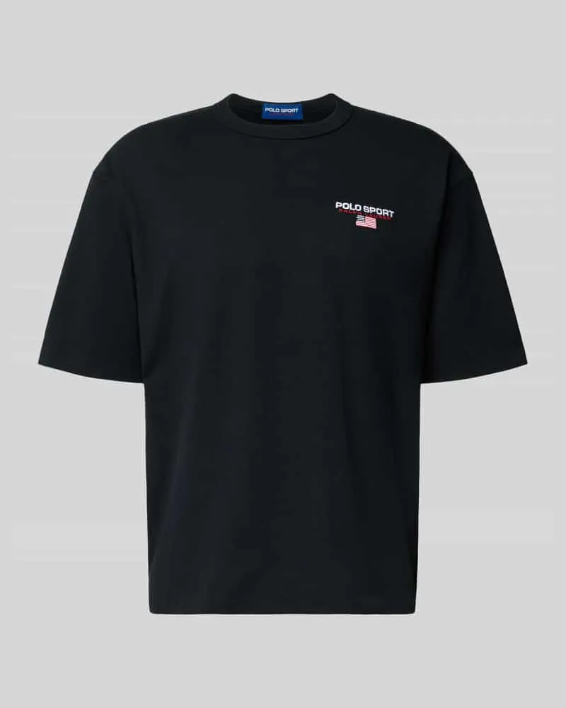 Ralph Lauren T-Shirt mit Label-Stitching 