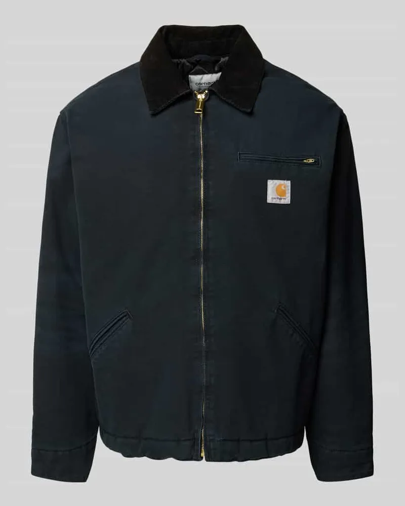 Carhartt WIP Blouson mit Brusttasche Modell 'DETROIT Black