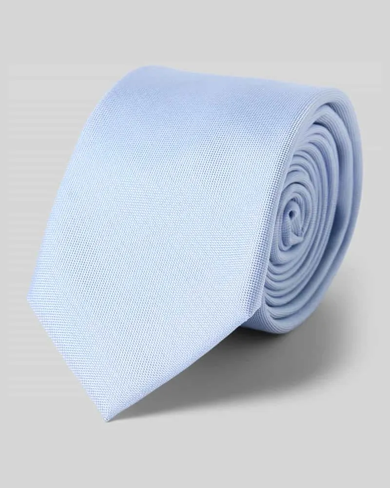 Blick Krawatte aus reiner Seide Bleu