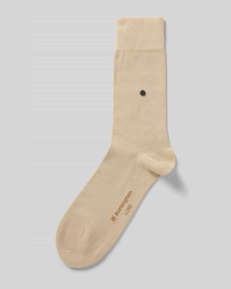 Burlington Socken mit -Niete Sand