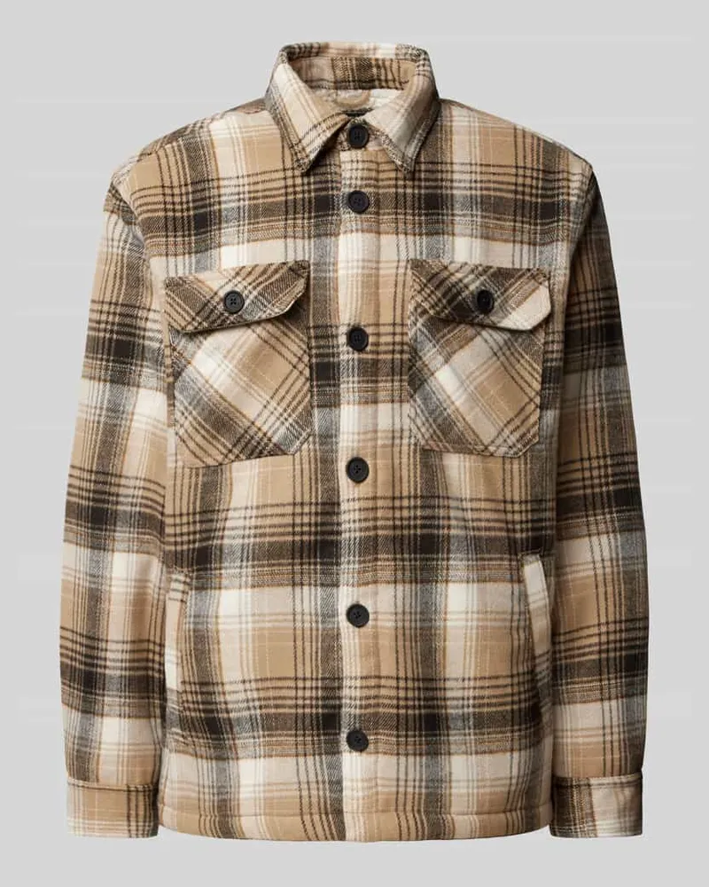 McNeal Regular Fit Hemdjacke mit Brustpattentaschen 