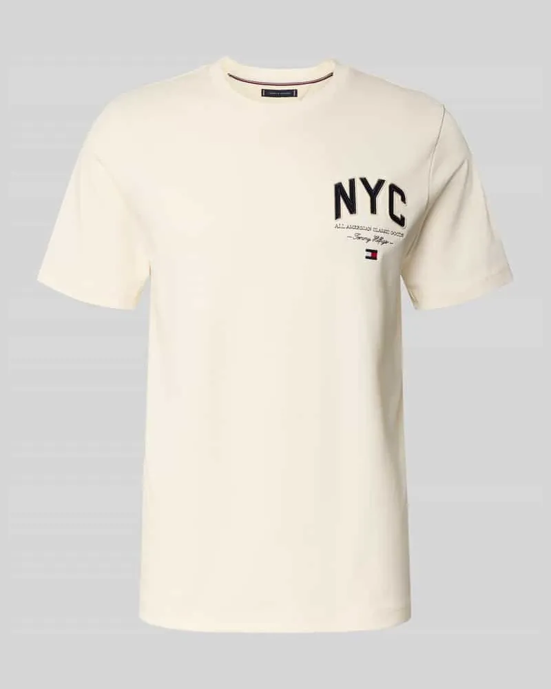 Tommy Hilfiger Regular Fit T-Shirt aus reiner Baumwolle 