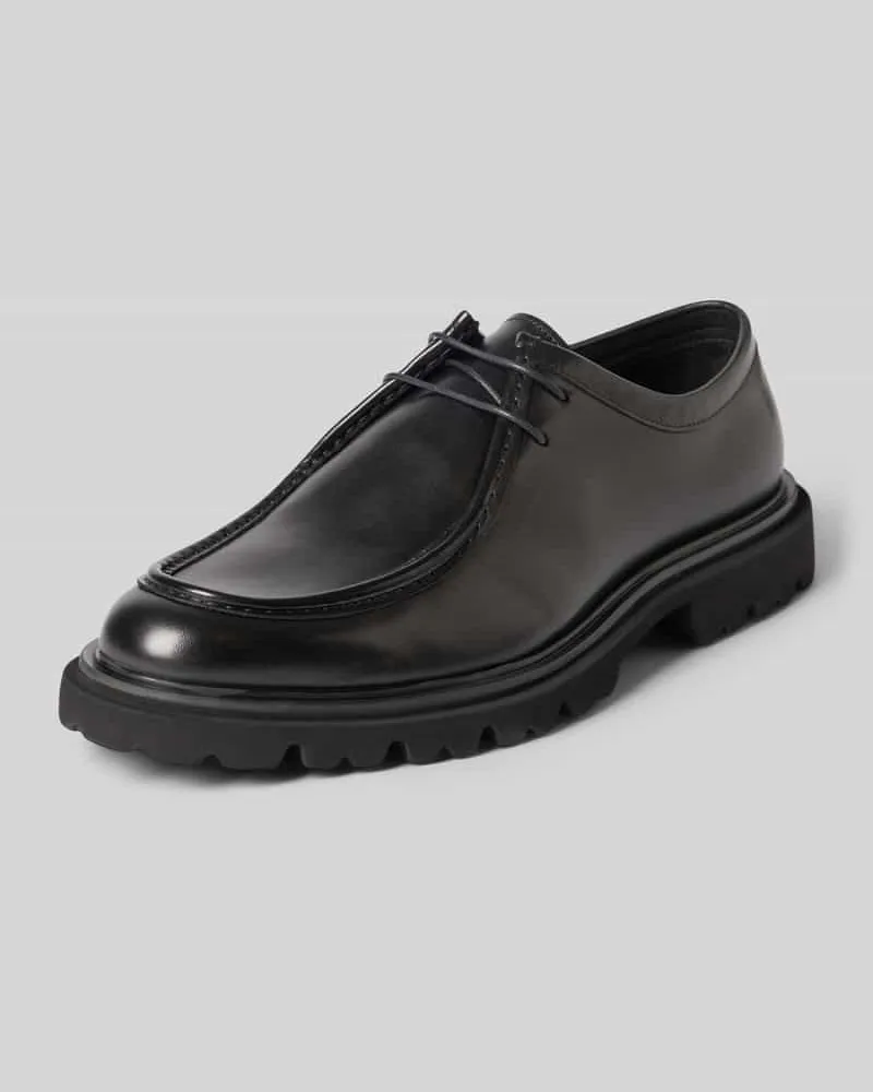 Steve Madden Schnürschuhe aus Leder Modell 'Honus Black