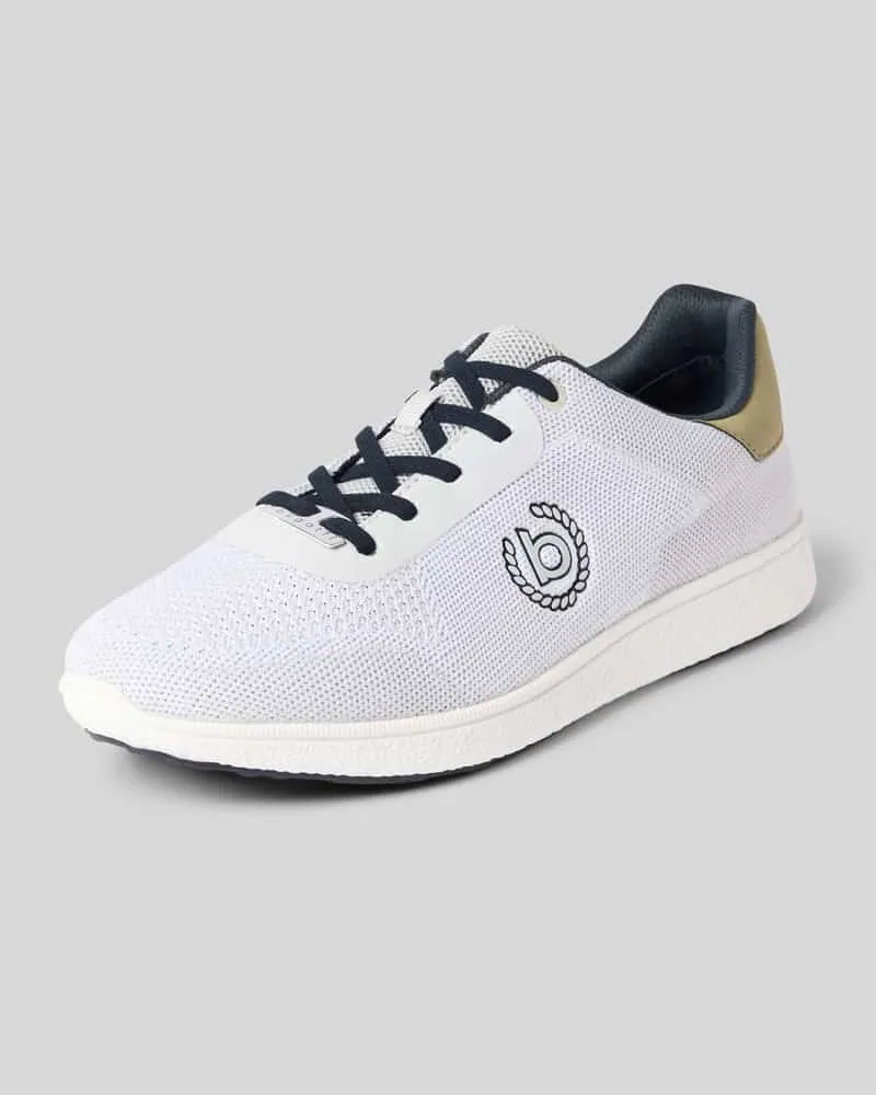 Bugatti Sneaker mit Logo Modell 'Victory Weiss