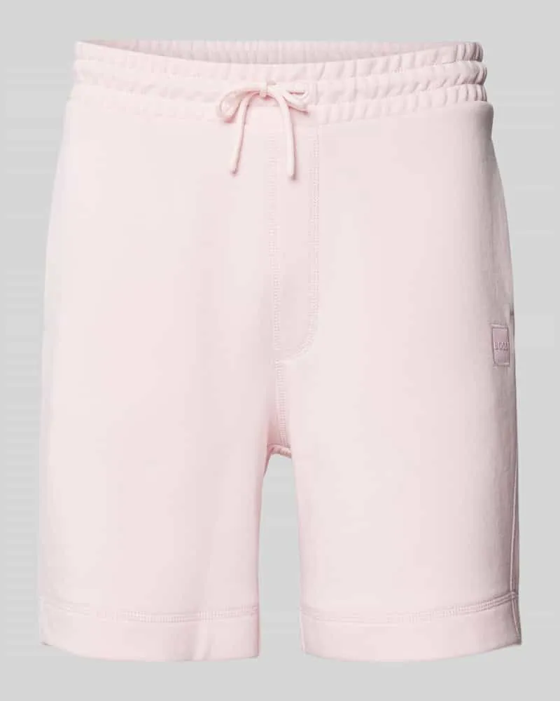 HUGO BOSS Sweatshorts mit elastischem Bund 
