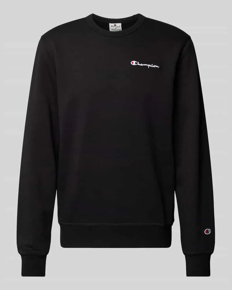 Champion Sweatshirt mit Label-Stitchings 