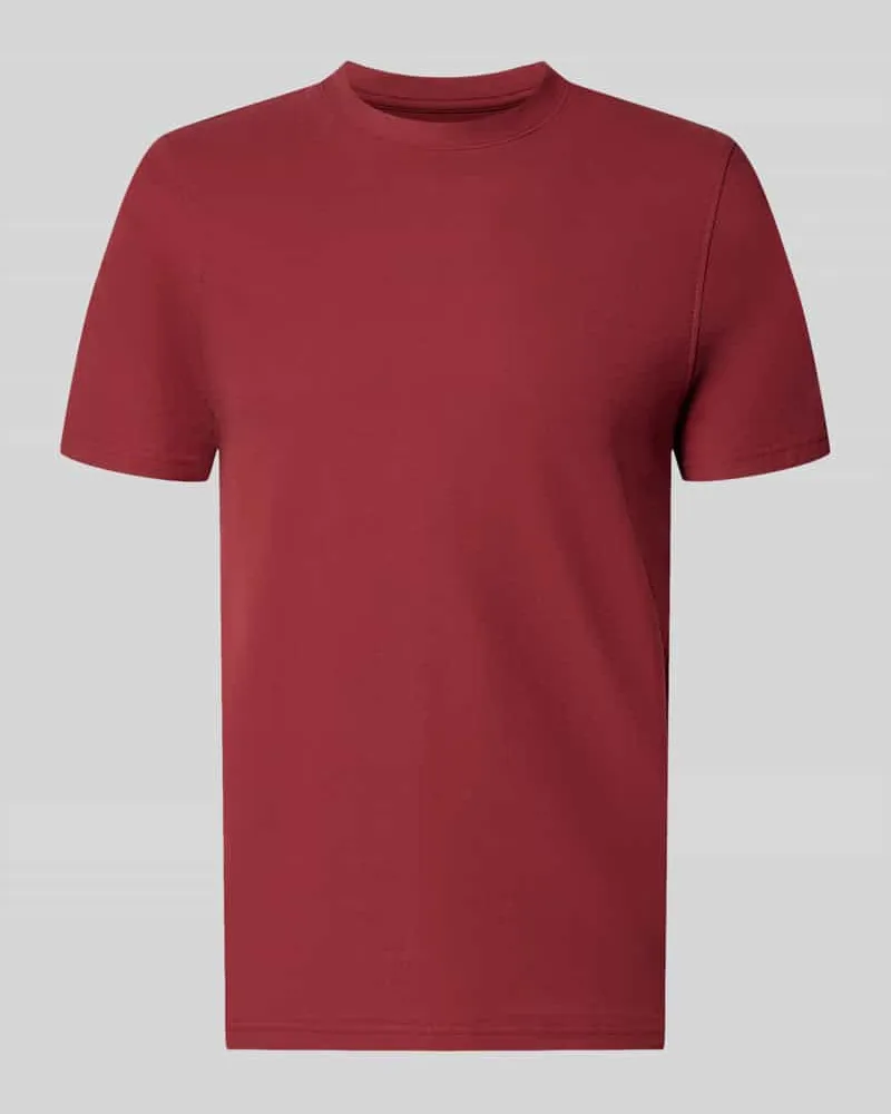 McNeal T-Shirt mit Rundhalsausschnitt Rostrot