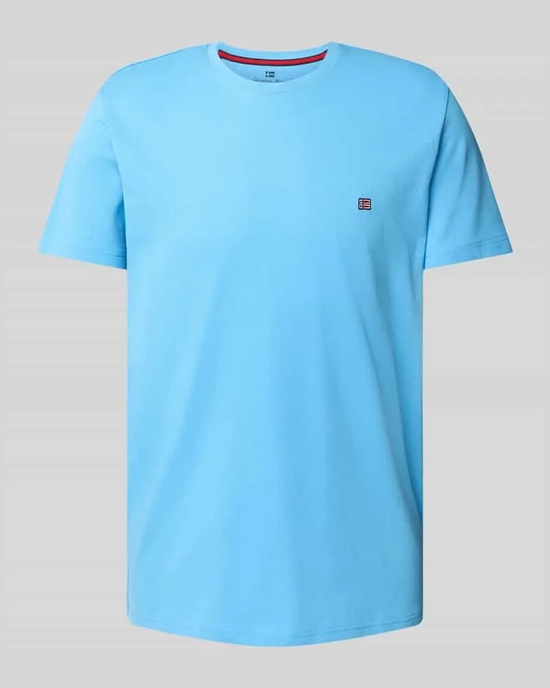Christian Berg T-Shirt mit Label-Stitching 