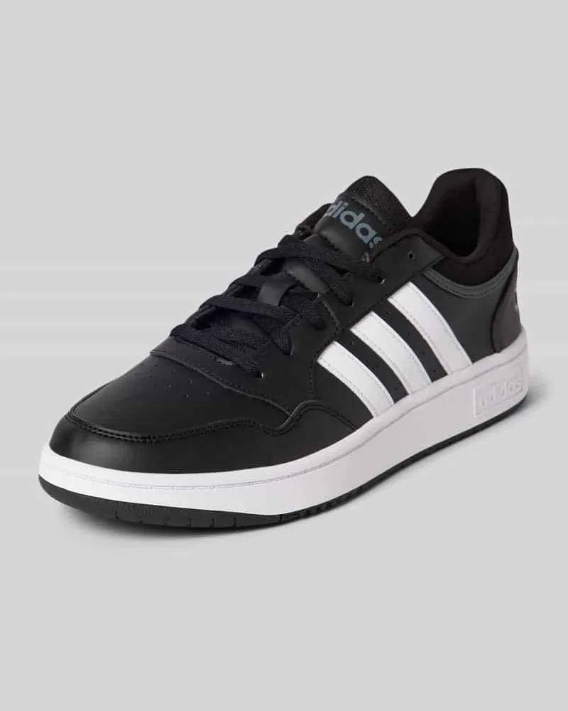 adidas Sneaker mit Schnürverschluss Modell 'HOOPS 3.0 Black
