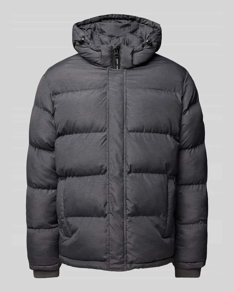 Pepe Jeans Steppjacke mit Kapuze Modell 'Tobias 