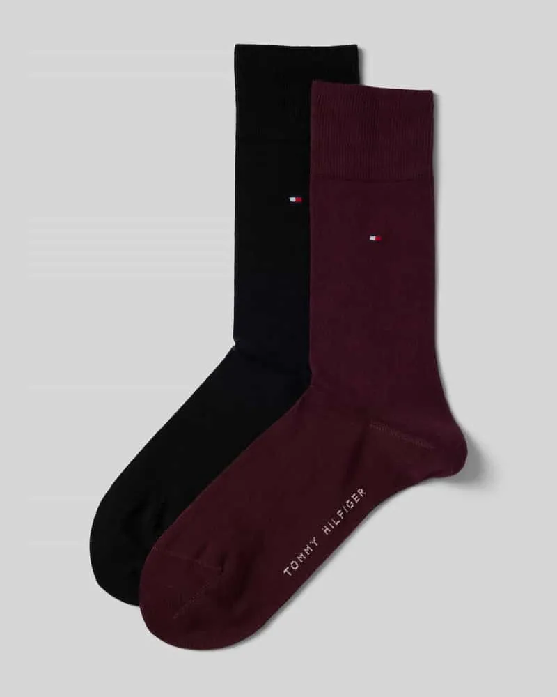 Tommy Hilfiger Strümpfe aus Baumwoll-Mix im 2er-Pack 