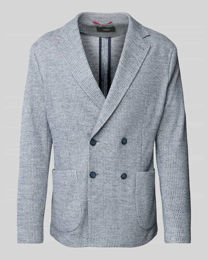 cinque Sakko mit aufgesetzten Taschen Modell 'BERTUE Jeansblau