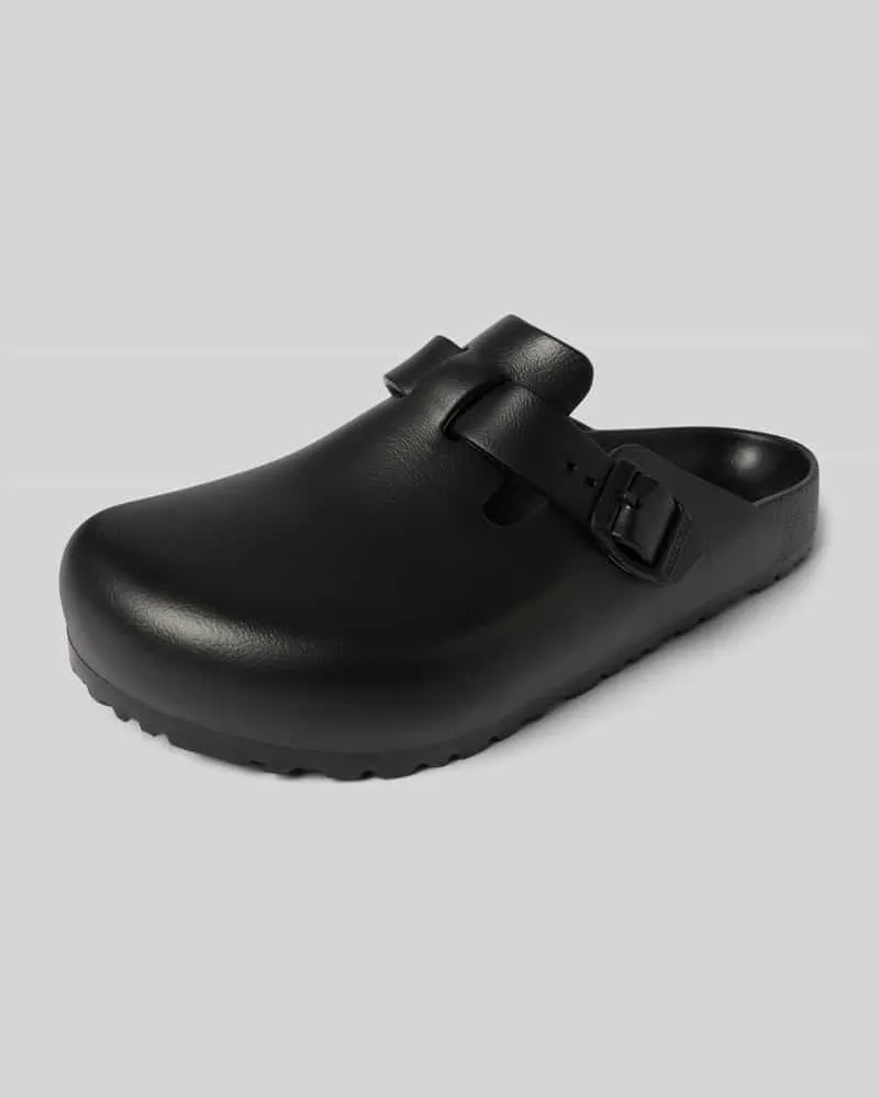 Birkenstock Slides mit Dornschließe Modell 'Boston 