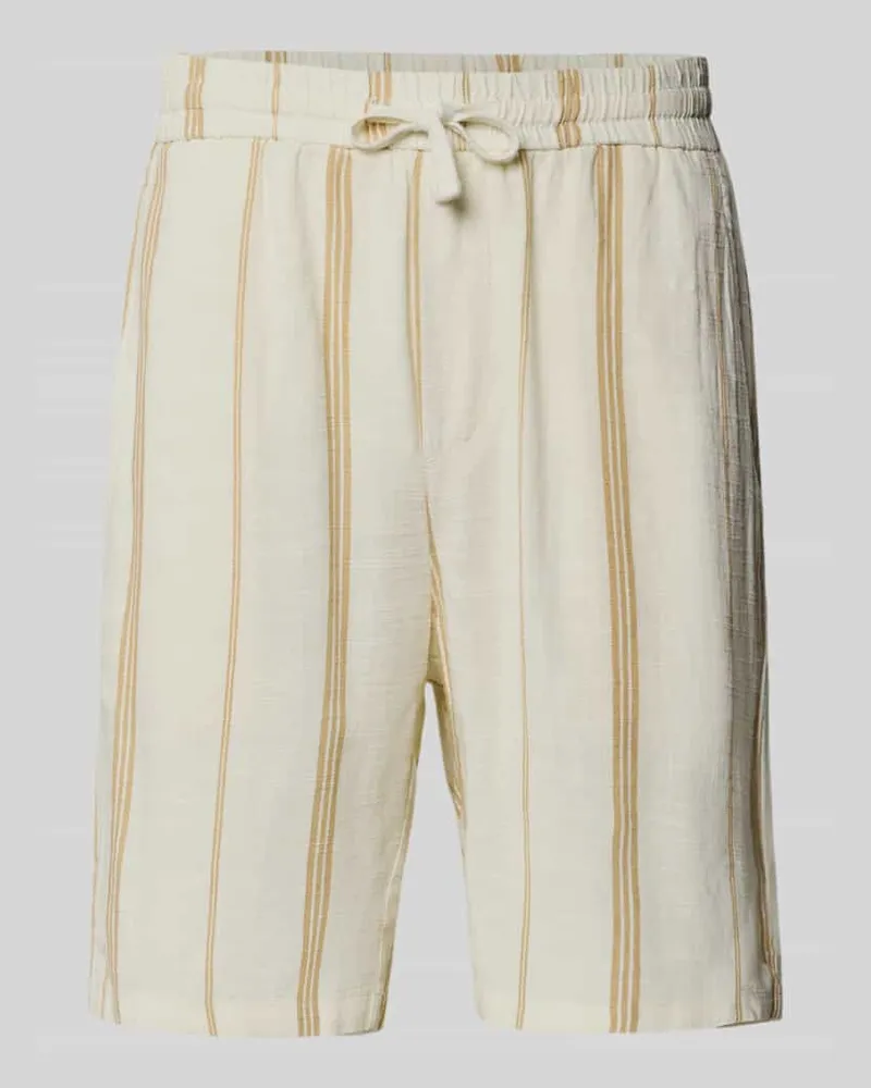 Only & Sons Relaxed Fit Bermudas aus Viskose-Baumwoll-Mix Modell 'TINUS 