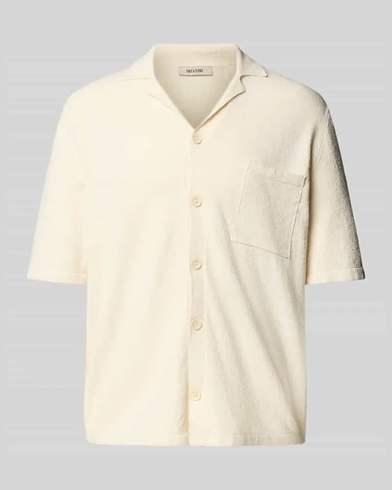 Only & Sons Freizeithemd mit Knopfleiste Modell 'FRANKIE 