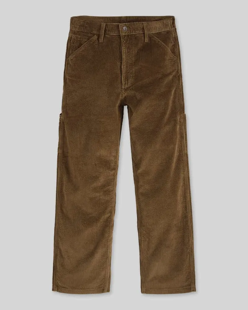 Levi's Loose Fit Cordhose mit Cargotaschen Mittelbraun