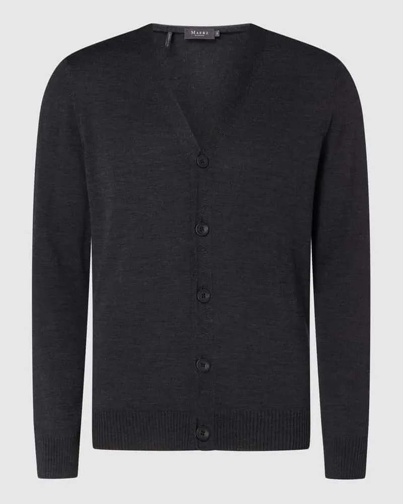 Maerz Cardigan aus Schurwolle 