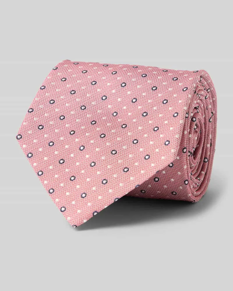 HUGO BOSS Krawatte aus Seiden-Mix Rosa