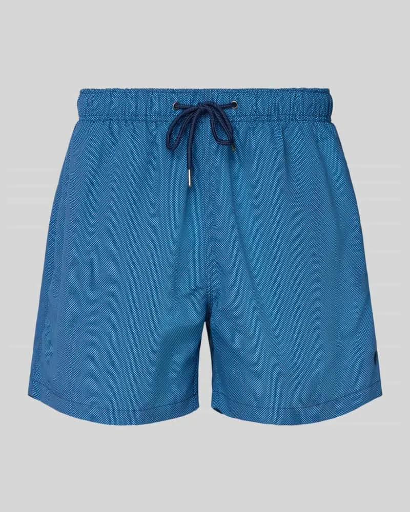 McNeal Relaxed Fit Badeshorts mit Logo-Stitching 