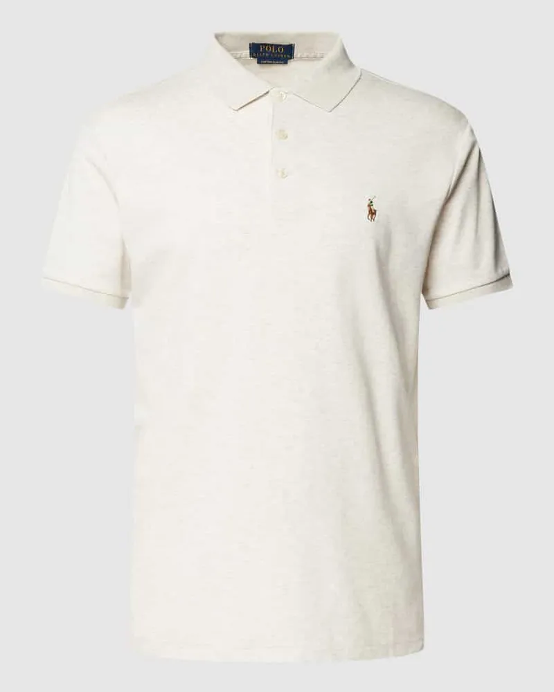 Ralph Lauren Poloshirt mit Label-Stitching 