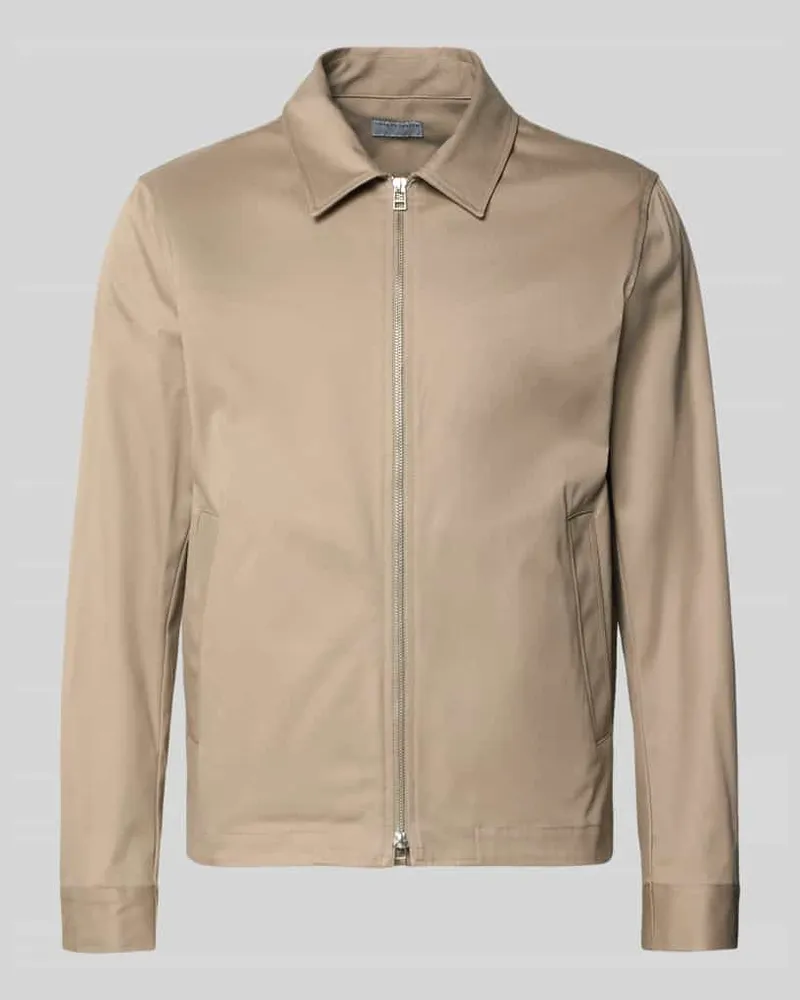Tiger of Sweden Jacke mit Reißverschluss Modell 'BARNABY Beige
