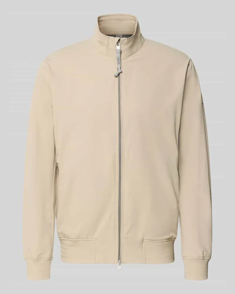 cinque Blouson mit Zweiwege-Reißverschluss Modell 'SCRIP Beige