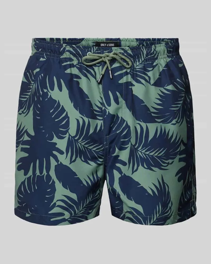 Only & Sons Badehose mit elastischem Bund Modell 'LIFE 