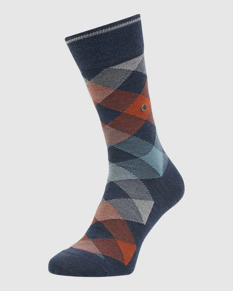 Burlington Socken mit Label-Detail Modell 'NEWCASTLE 