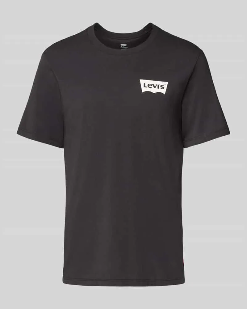Levi's T-Shirt mit Label-Print 