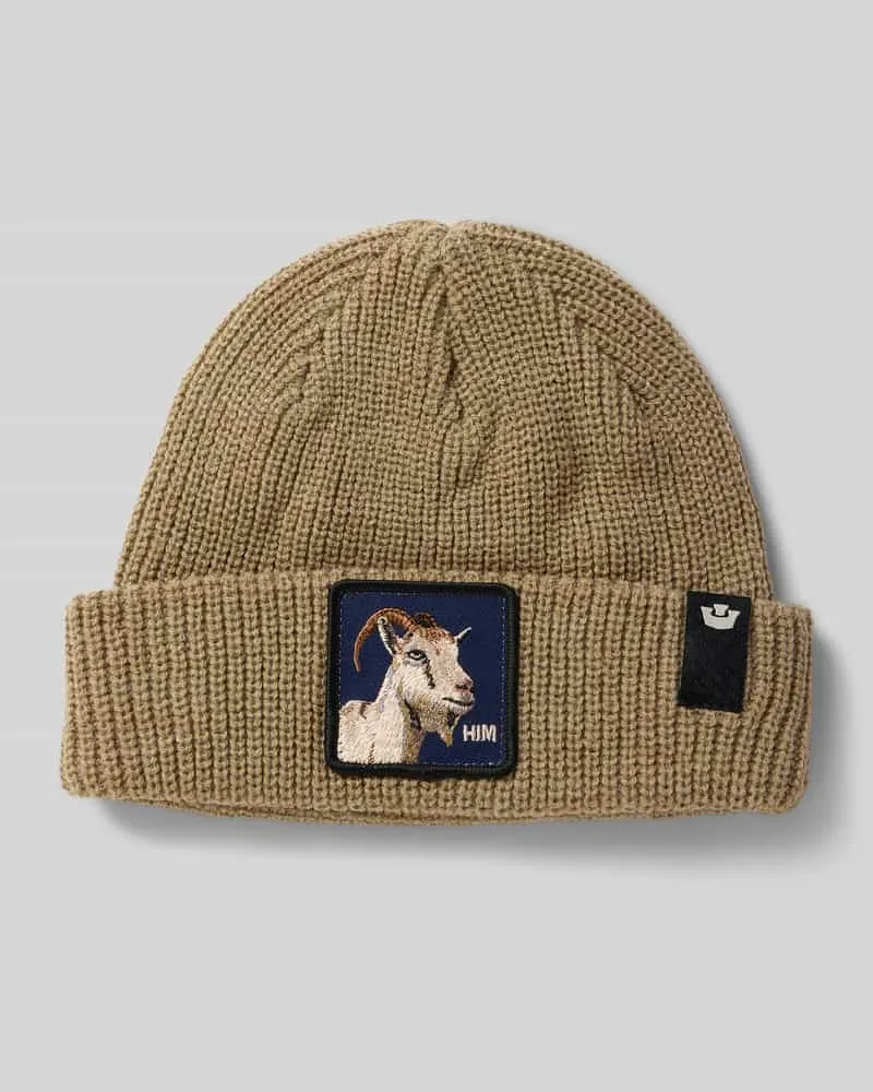 Goorin Bros. Beanie mit Motiv-Patch Modell 'THE HIM BEANIE 