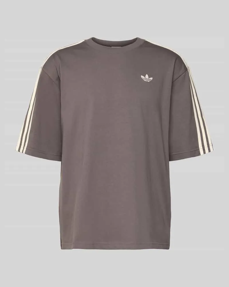 adidas T-Shirt mit Label-Stitching Hazel