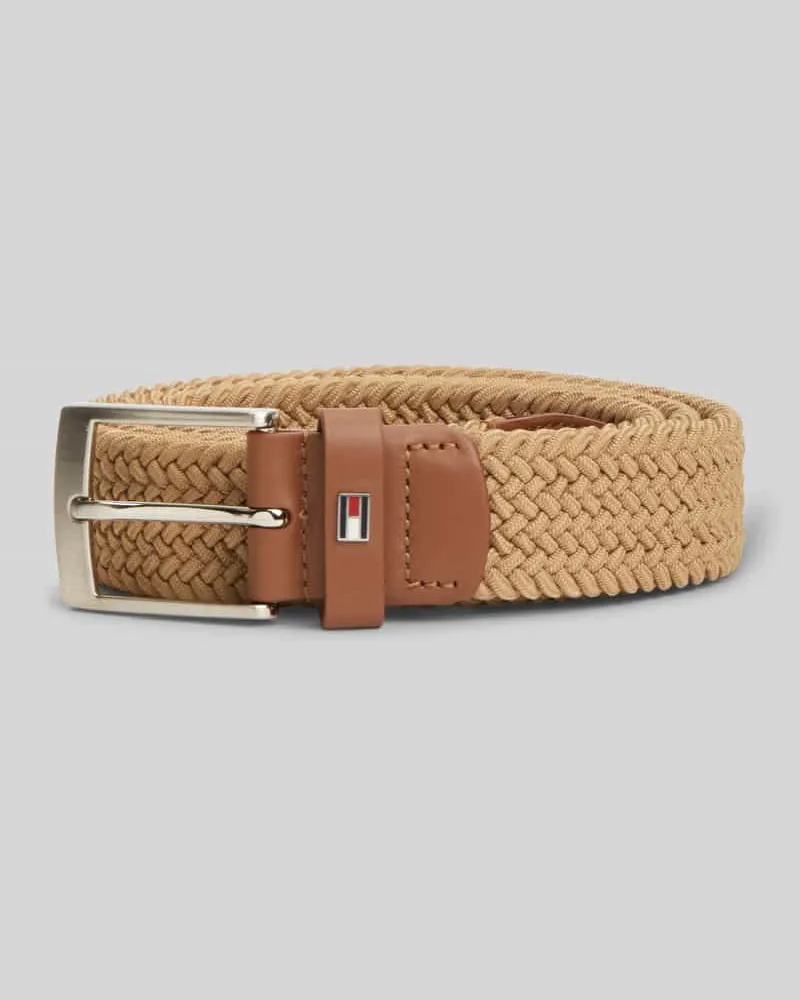 Tommy Hilfiger Gürtel in Flechtoptik Cognac