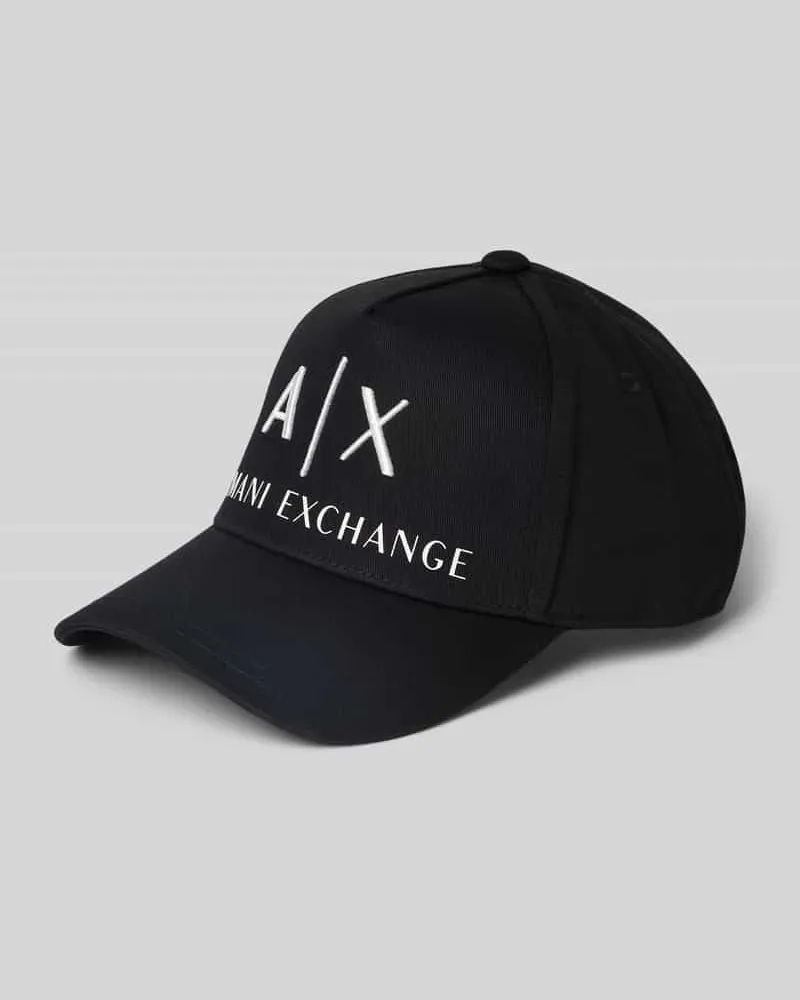 Armani Exchange Basecap mit Label-Detail 