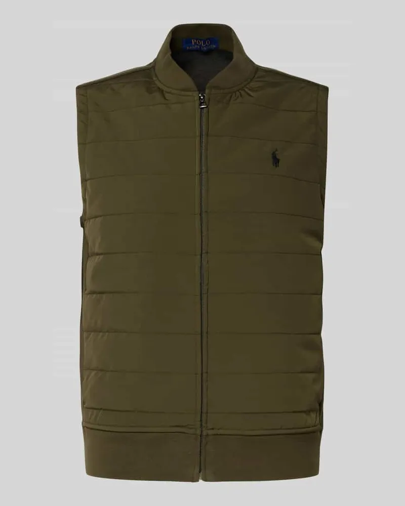 Ralph Lauren Steppweste mit Logo-Stitching Marine